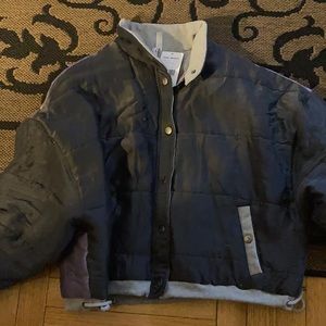 Free people puffer jacket sz xs NWT